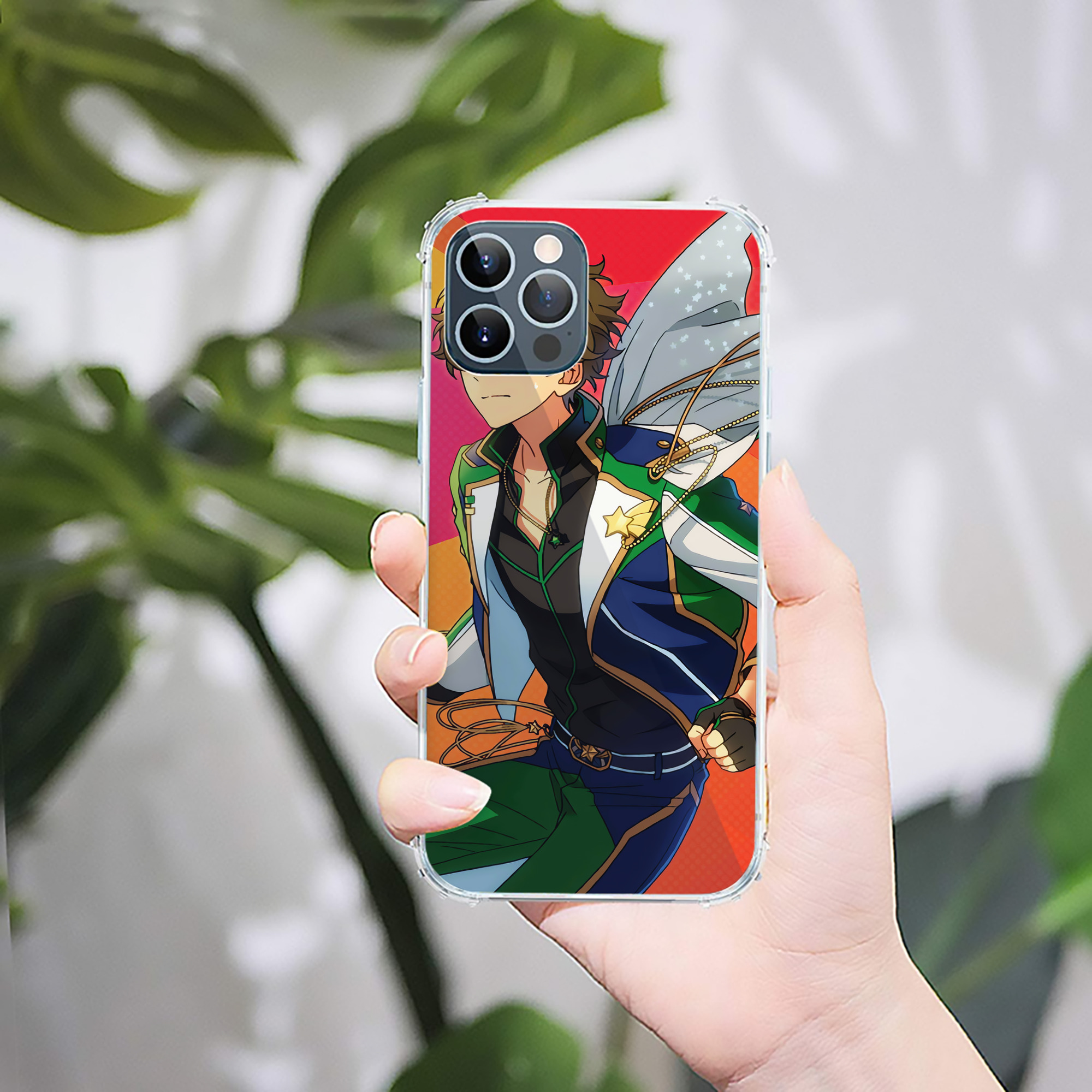 （画像用） あんさんぶるスターズ! Ensemble Stars 【iPhone 12シリーズ対応】透明スマホケース（クリアソフトケース）